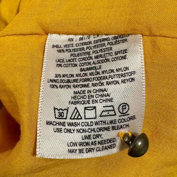 HD in Paris | Anthropologie Villanelle Lace Midi Length Sleeveless Dress Small - Picture 11 of 11